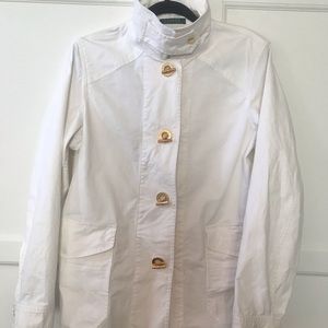 Ralph Lauren Jacket medium white and gold